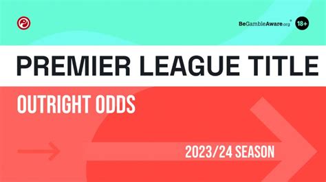 Premier League title odds 2023/24: Man City still .